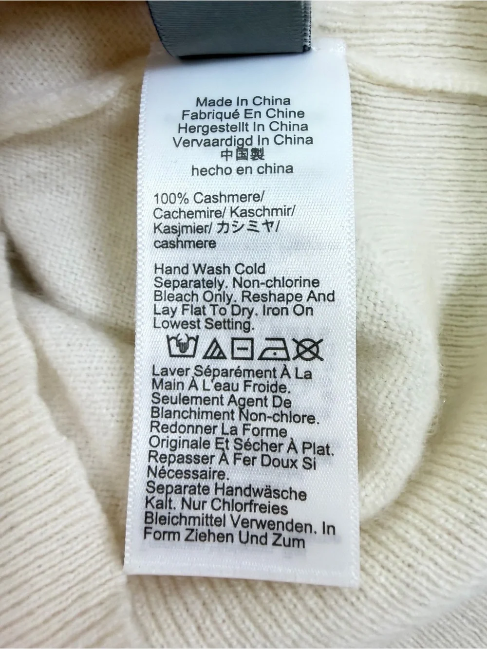 J.Crew Cashmere Short Sleeve Sweater Women’s XS Cream Ivory